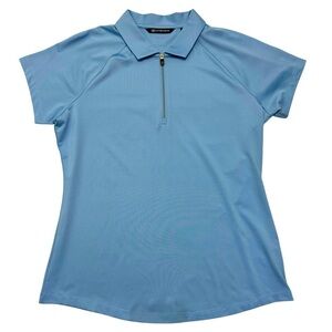 Cutter & Buck women’s Equestrian half zip polo‎ shirt Sz M